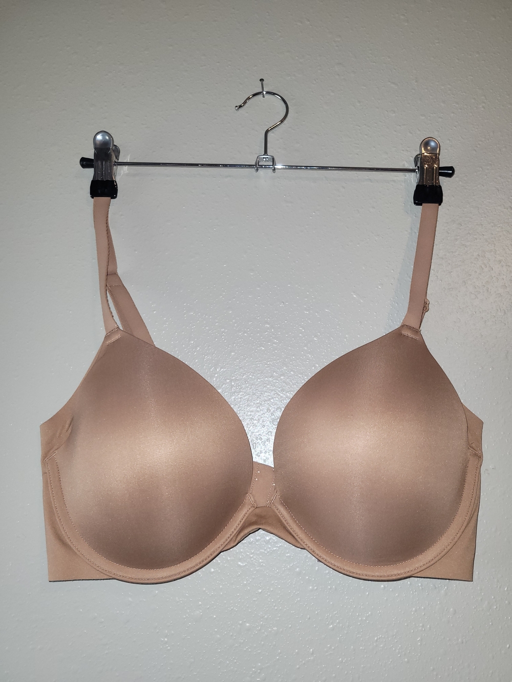 Auden Women's Tan Luxury Push-up Plunge Bra 36C